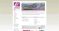 Desktop Screenshot of cartorioamorim.com.br
